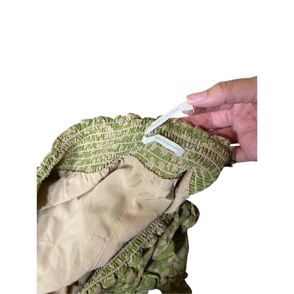 Urban Outfitters Green Ruffle Skirt‎ Size L - Picture 6 of 9